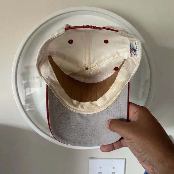 Vintage Logo Athletic FSU Diamond Cut Snapback Hat - Picture 4 of 6